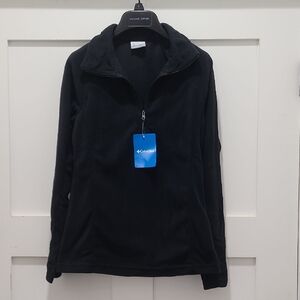 Columbia Black Quarter-Zip Fleece NWT